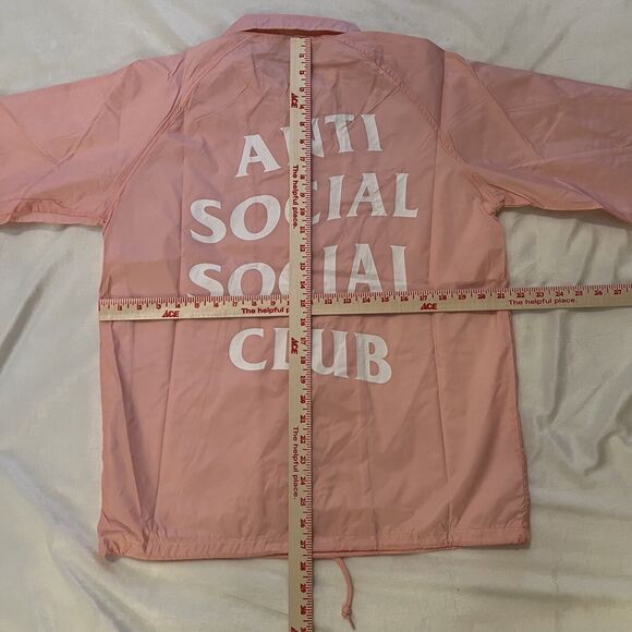 Anti Social Social Club ASSC Feel 4 U Coaches Jacket - Picture 7 of 8